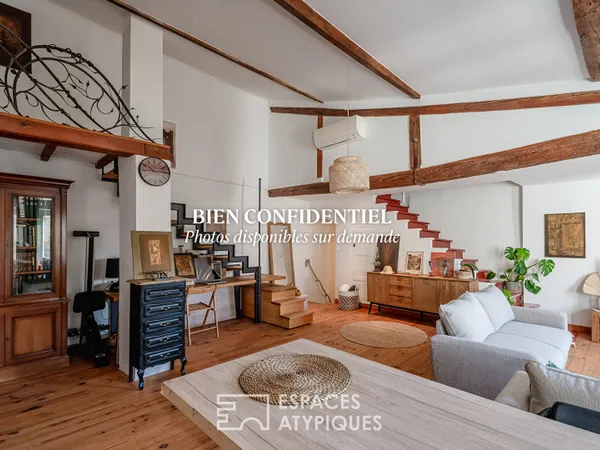 Un art de vivre au sommet - Loft avec rooftop en centre-ville 