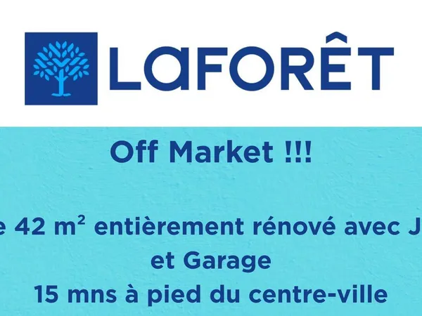 Appartement 2 pièces 37 m² 
