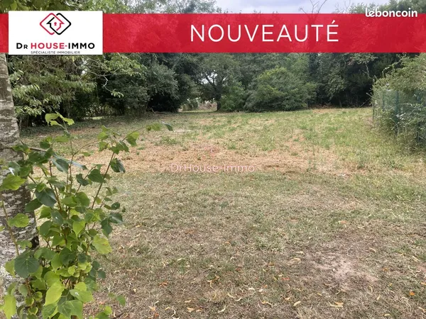 Terrain 1154 m² angouleme 