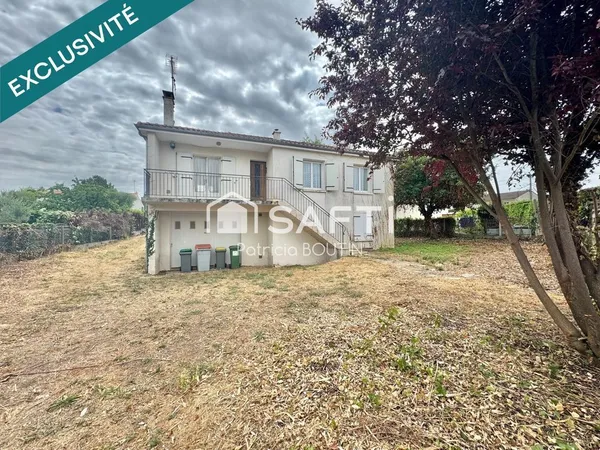 PAVILLON 3 CHAMBRES GARAGE ET TERRAIN CONSTRUCTIBLE A NIORT ! 