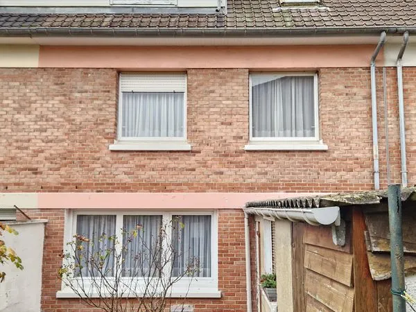 Une maison mitoyenne de 106 m² 