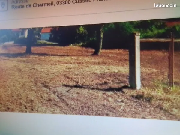 Vend terrain constructible Cusset 