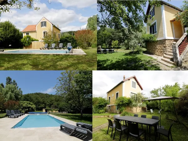 Maison 130 m² avec piscine 