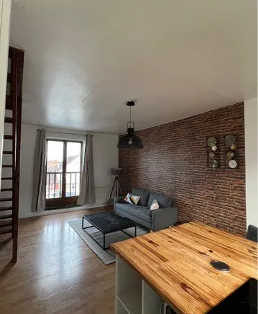 Appartement F2 meublé en duplex 38m2 