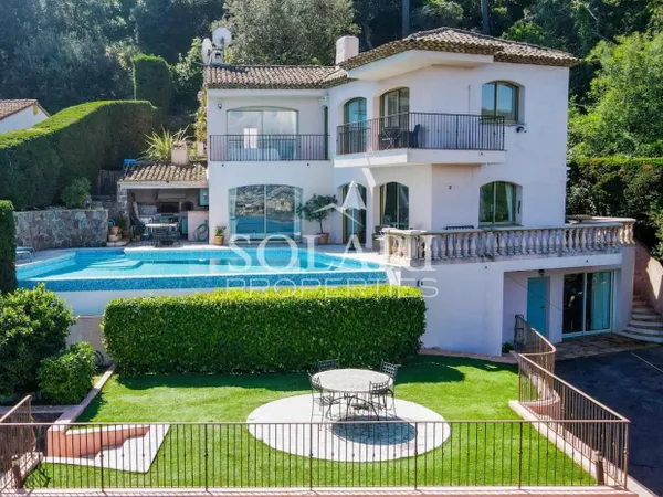 Villa avec piscine baie de Cannes 