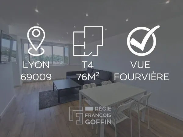 Appartement 4 pièces 76 m² 