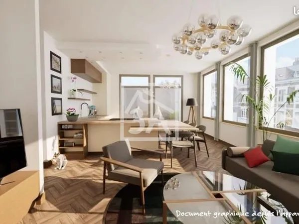 Appartement 4 pièces 86 m² 