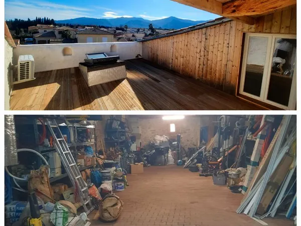 Ancienne grange rénovée 124M² au sol 