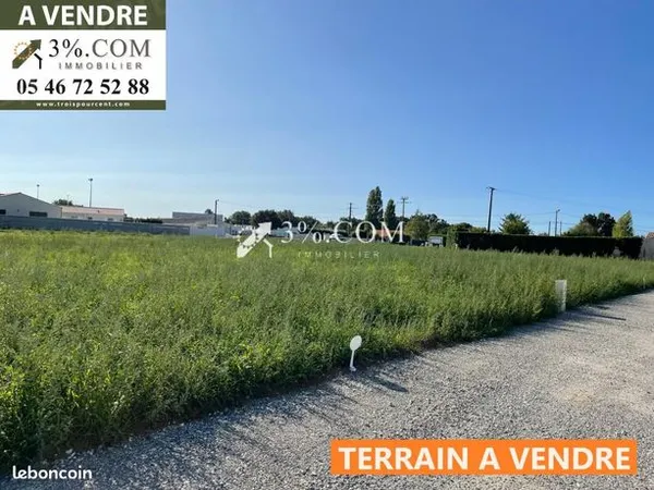 Terrain 620 m² 