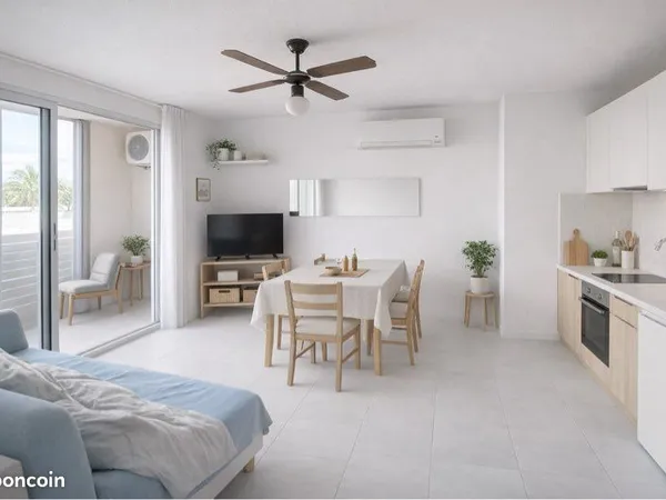 Appartement 28,50 proche plage du Lido 