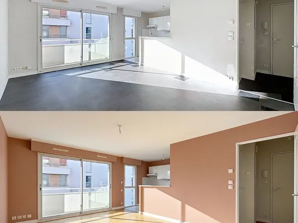 Appartement Rennes Arsenal Redon / Rotonde - 3 pièces 58.11 m2 + 4.85 de balcon 