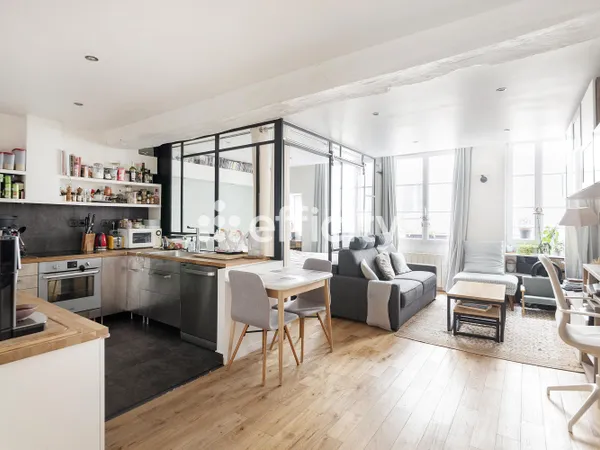 Appartement 3 pièces 62 m² 