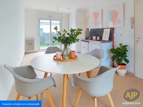 Studio 1 pièce 20 m² 