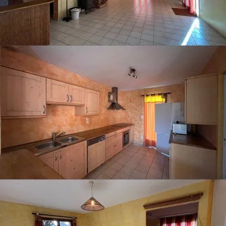 Maison 124 m2 (+ garage) avec jardin à Marsat 