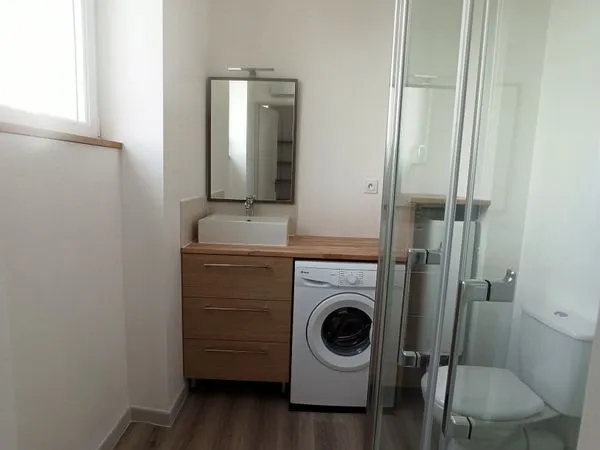 Appartement refait à neuf avec jardin privatif et dependance 