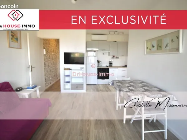 Appartement 2 pièces 38 m² 