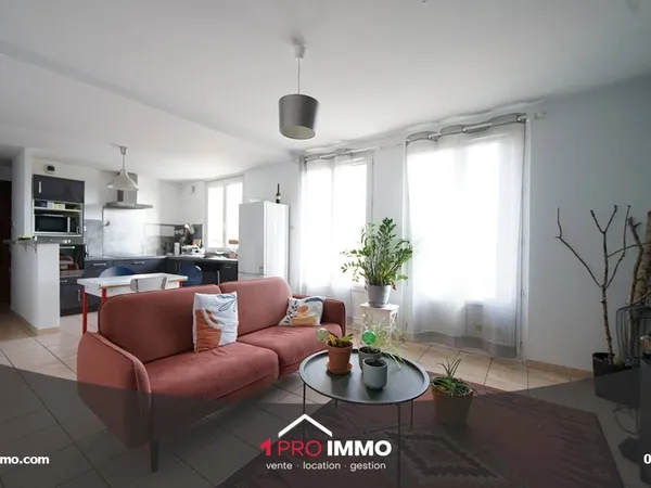 Appartement 3 pièces 55 m² 