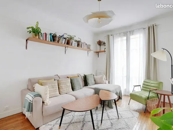 Studio lumineux de 29 m² - Meublé - Colombes centre 
