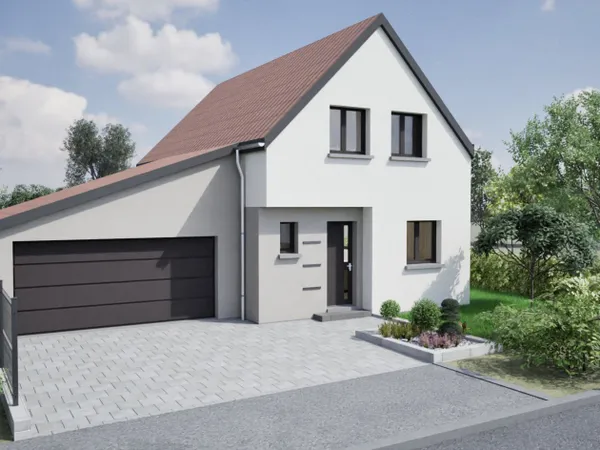 Terrain + maison 96 m² 
