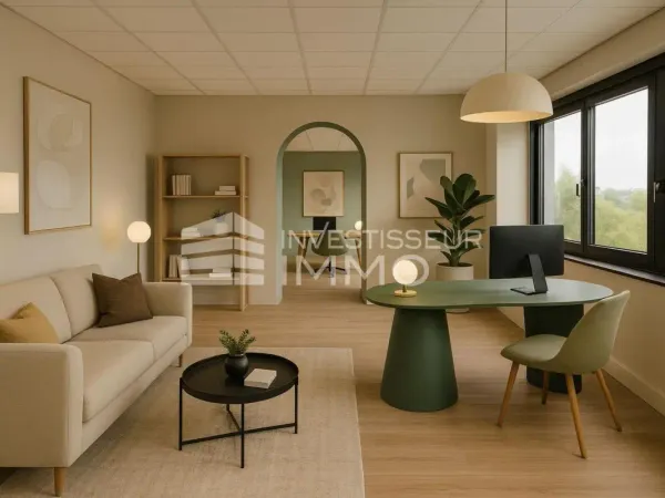 Plateau de bureaux 500 m² - divisible 120 / 120 / 120 / 140 m² - 110 euros/m² - Antony (92) - 