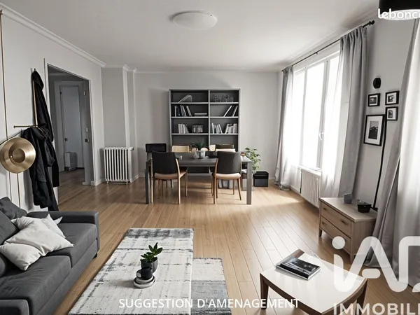 Appartement 4 pièces 83 m² 