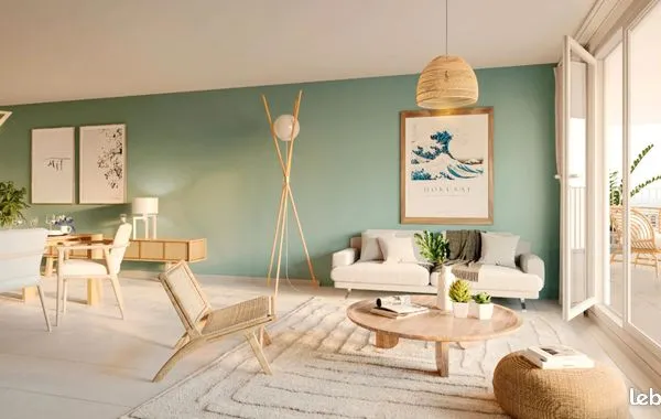 Appartement 2 pièces 46 m² 