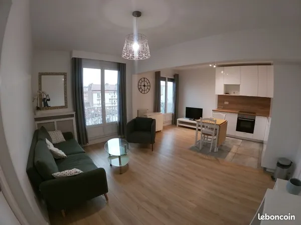 Location meublée 2P 44m2 - refait à neuf en 2021- Fontenay sous Bois - Rigollots 