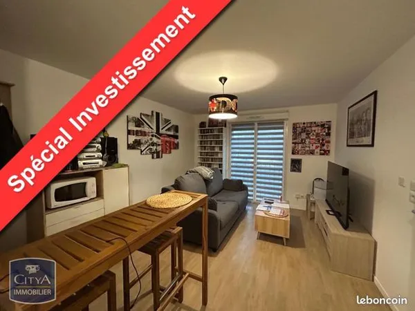 Appartement 2 pièces 38 m² 