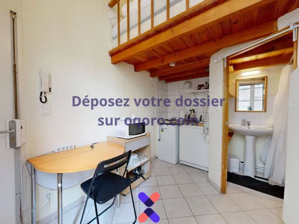 Studio 2 pièces 10 m² 