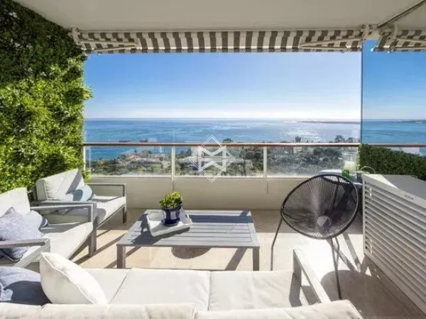 Cannes Californie - Magnifique 3 pièces avec vue mer à couper le 