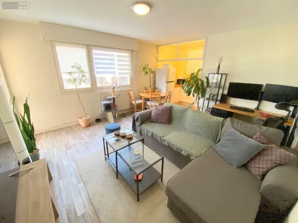 Appartement 2 pièces 44 m² 