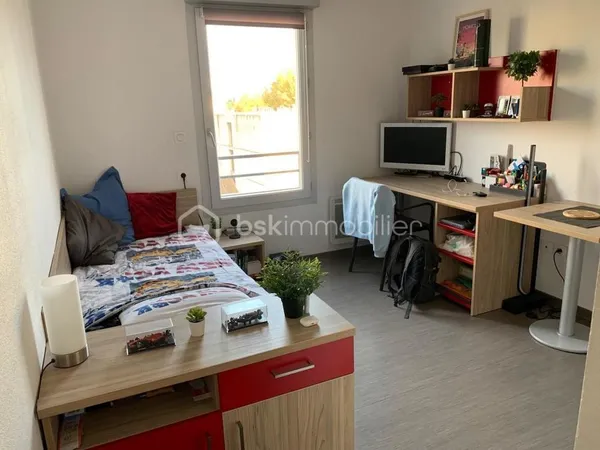 Studio étudiant 19 m2 (loué) Marseille 5éme en gestion via Cap Etudes 