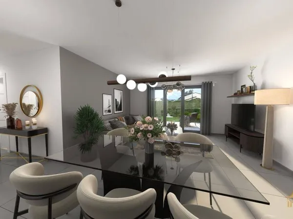 Appartement 3 pièces 66 m² 