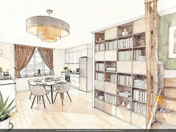 Duplex 3 pièces 92 m² 