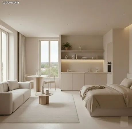 Studio 1 pièce 38 m² 