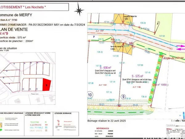 Vente Terrain à bâtir 573 m² 