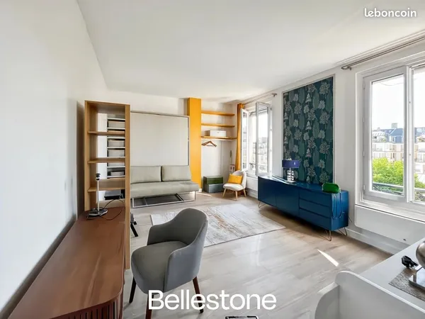 Studio 1 pièce 23 m² 