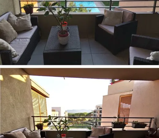 Grand t2 avec clim + box double domaine des cigales 