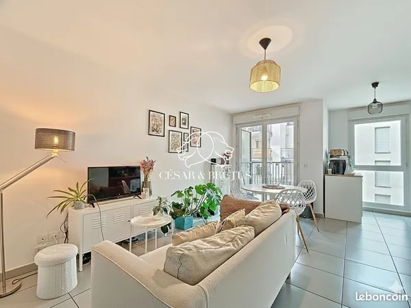 Appartement 2 pièces 44 m² 