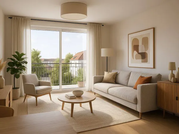 Appartement 3 pièces 64 m² 