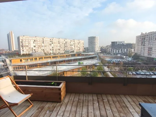 T2 premium avec terrasse exceptionnelle - Écoquartier Chambon, Gennevilliers 