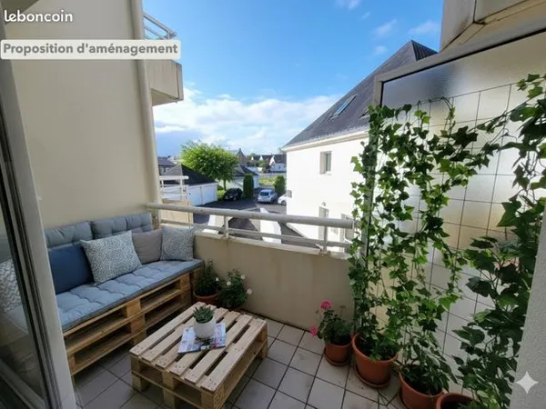 Appartement 3 pièces 53 m² 