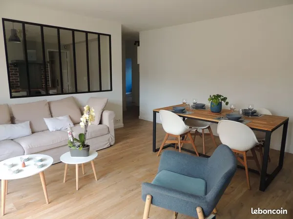 Charmant T3 meublé de 73,4 m², quartier du Pré 
