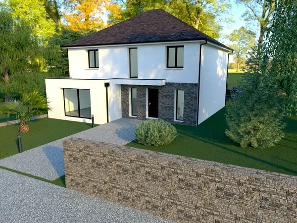 Projet de construction d'une maison 148 m² avec terrain à GUERARD (77) 