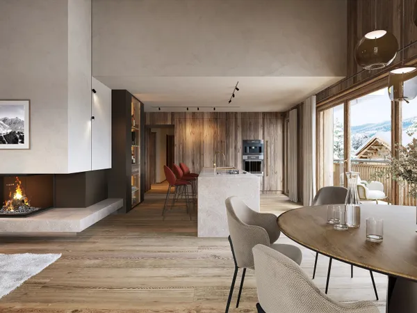 APPARTEMENT NEUF AVEC TERRASSE/JARDIN ET 2 CHAMBRES + DORTOIR 