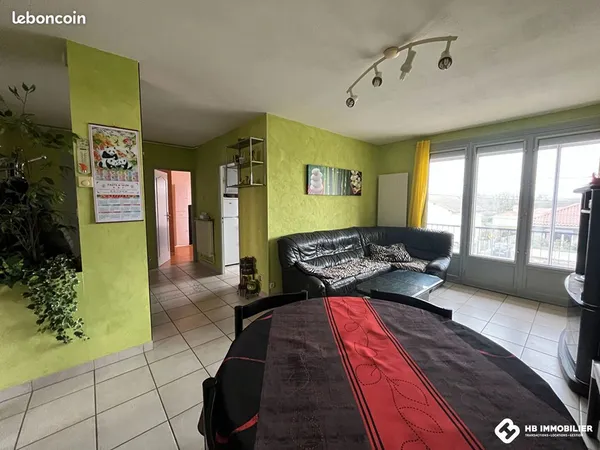 Appartement 3 pièces 64 m² 