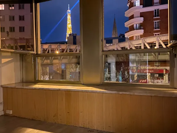 Vends appartement 63m² superbe lumineux vue Tour Eiffel 