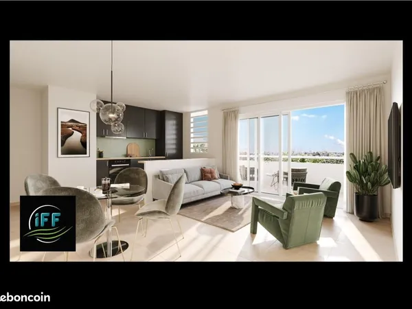 Appartement 2 pièces 49 m² 