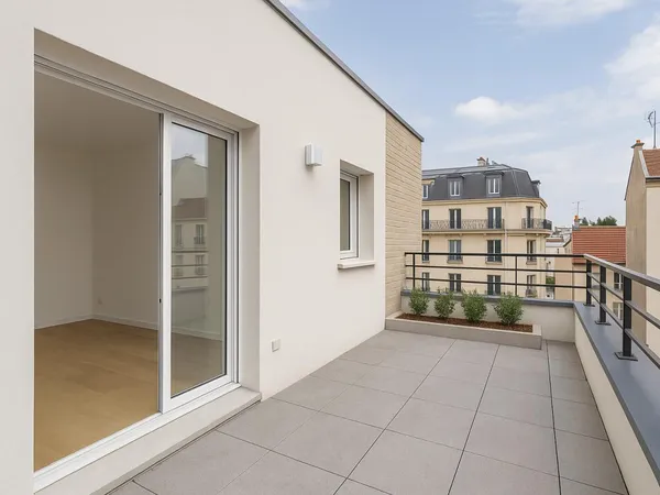 3 PIECES LUMINEUX EN DERNIER ETAGE AVEC TERRASSE 
