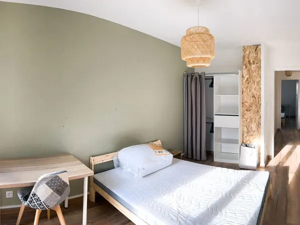 Chambre dans colocation récente, meublée et clé en main à ARTEM 